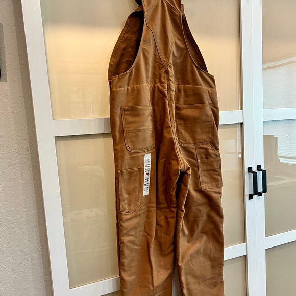 NWOT Carhartt Men’s Insulated FR  Overalls - Picture 2 of 8